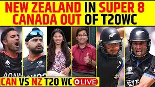 🔴NEW ZEALAND IN SUPER 8🔥 CANADA OUT OF T20 WC😢 #t20worldcup2026 #newzealandcricket #canadacricket