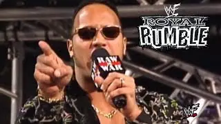 The Rock vs. Mankind - Royal Rumble 1999 'I Quit Match' promo