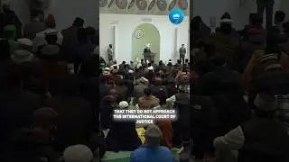 🚨 Hazrat Mirza Masroor Ahmad highlights the double standards of the Western powers for Israel