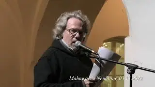 69.NeuOettinger Mahnwache  Rechtsanwalt Edgar Siemund aus M&uuml;hldorf  03.11.2022 03
