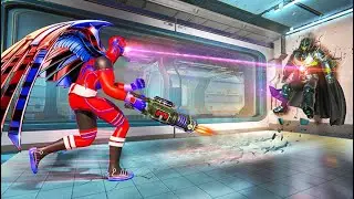 Flying Police Robot Speed Hero Gangster Crime City Vinegar Games Gameplay