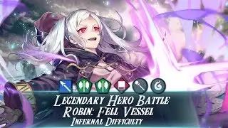 Fire Emblem Heroes - Legendary Hero Battle: Robin (Fell Vessel)