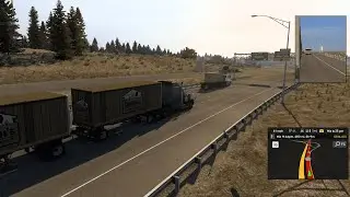 POV Trucking Simulator ATS | Peterbilt 379 Open Pipes en ruta monta&ntilde;osa con carga pesada 🚛