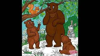 Happy Color By Number - Baby Cub Bear Says Flower For You Mama Pics (Animals Pics) Blend Pics (Bear)
