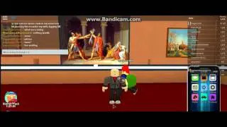 ROBLOX | RoCitizens Why Is It That I completed The French Exhibit But Didnt Get The shirt
