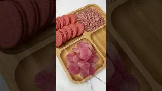 🎀ASMR Pink Candy Platter🎀 | So Satisfying for You #shorts