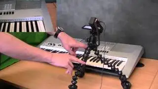 Cineskates in Action Tracking in Parallel to a Keyboard