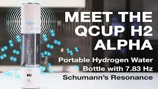 Qlife Qcup H2 Alpha Hydrogen Water Machine Biostack 7.83 hz Wave | 2026 Most Powerful H2 Bottle