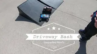 Losi Mini-T & Teton Driveway Bash With Upgrades
