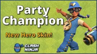 New Party Champion Hero Skin - August 2022 | Clash of Clans