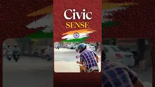 Civic Sense 🤡 #civicsense #indianyouth #currentaffairs #chori #awarewithus #harshreality #indian