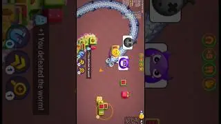 WormsZone.io Pro Gameplay 🐍🔥 #shorts #viral #wormszone