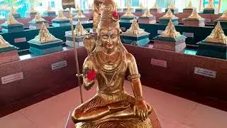 Big golden shiva temple Hyderabad । Golden shiva temple Hyderabad । Golden shiva temple ।