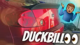 G35 Sedan Gets A DuckBill Spoiler