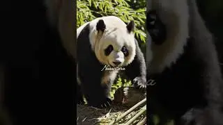 Clumsy Panda Running and Bumping Into Things &ndash; Hilarious Moments!  #wildlife