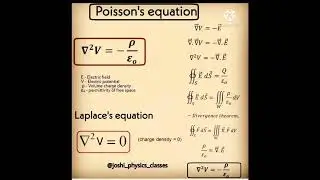 Poisson's equation...