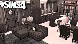 Newcrest NY inspired Apartment Complex | Goth Dark Academia | The sims 4 | Stop motion Speed build