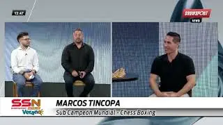 Marcos Tincopa, World Runner-Up - Chess Boxing