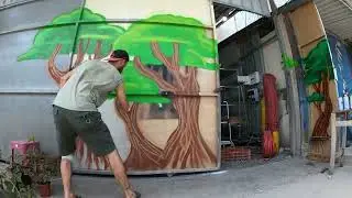 Yaar Daniel Graffiti timelapse 2021
