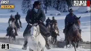 RDR2 First Mission: Outlaws from the West | 4K Ultra HD No Commentary