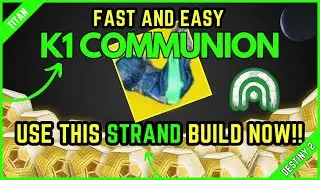 Strand Titan Legend lost sector Today -  K1 COMMUNION