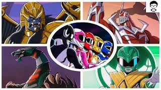 Mighty Morphin Power Rangers: Mega Battle - All Bosses + Ending (Live Commentary)