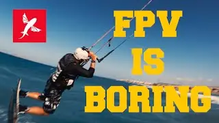 Kiteboarding + FPV = 🖤