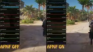 Assassin's Creed Origins | AFMF ON VS OFF | i3 10105F AMD RX 6600 | 1080p