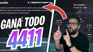 ✅ LAS TACTICAS 4411 QUE TE HARAN GANAR MAS PARTIDOS EN FC 26 | TACTICAS E INSTRUCCIONES 4411 FC 26