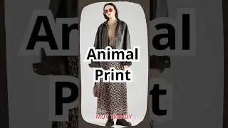 ANIMAL PRINT | Outfits Moda 2025 | MUY TRENDY #AnimalPrint  #moda2025