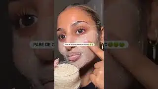 m&aacute;scara caseira #skincare #cuidadocomapele