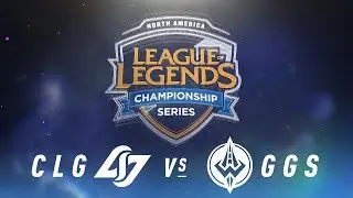 CLG vs. GGS - Week 6 Day 2 | NA LCS Spring Split | Counter Logic Gaming vs. Golden Guardians (2018)