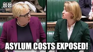 Labour MP Angela Eagle MOCKED For Dodging Tory MP's Question on Migrant Costs!