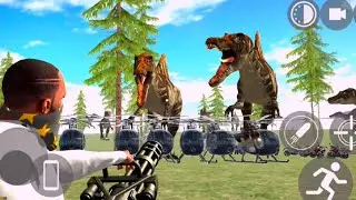 Jungle Mein Dinosaur Ka Khaufnaak Attack Indian Bike 3D #indianbike3d #gaming #junglefight
