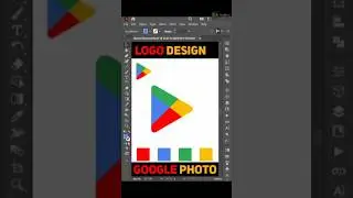 Play store Logo Design in Illustator #illustrator #playstore #logo #design #shortsvideo #shorts