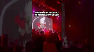 THIS WAS SO EMBARRASSING AT THE FLOW CONCERT #shorts #anime #flow #anisong #naruto #jpop #concert