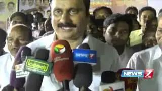 Anbumani Ramdoss condemns Natham Vishwanathan's statement on alcohol ban | News7 Tamil
