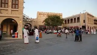 Medina Outside Street  | Islamic Free Stock Video | Free Render Footage | 4K Video
