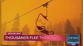 Wildfire evacuees flood Lake Tahoe roads in rush to flee