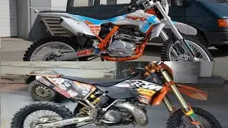 Тизер на Kayo K1 2017 и KTM Exc 250 2009 год.