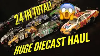 SUPER RARE DIECASTS!! MY BIGGEST HAUL YET 1/64 Nascar Diecast Haul Unboxing - August 13th, 2019