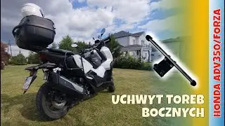 Unboxing uchwytów na torby boczne HONDA ADV350 | FORZA