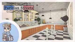 [Bloxburg] [Parisian Streets: Bakery] SPEEDBUILD