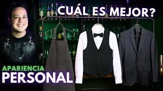 &iquest;C&oacute;mo debe vestirse un bartender? 👔 Apariencia Personal