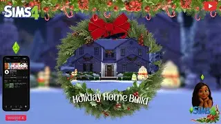 Sims 4 - Holiday Home Build EXTERIOR
