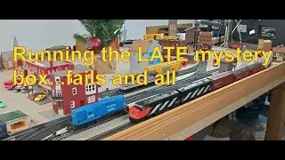 Running the LATE 2025 Rapido Mystery Box in 2026, derailings and all