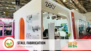Stall fabrication making video for ZEN MODULAR SYSTEMS INDIA at HIFF 2024