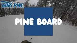 Pine Board - King Pine NH - Blue Square