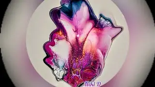 &laquo;Мила&raquo; Прекрасный Цветок #acrylicpour #fluidart #TLP