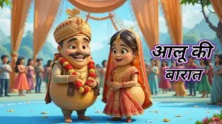 Aalu Ki Barat | Kids Hindi | Hindi Cartoon Video | आलू की बारात | Aalu Ki Nikali Barat